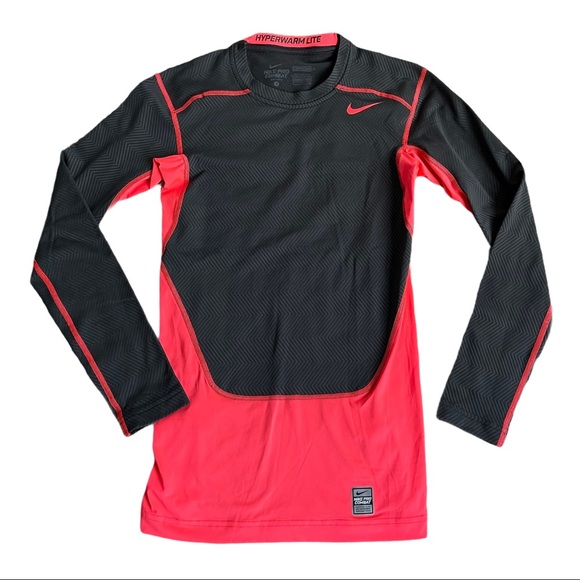 Nike Shirts & Tops Nike Pro Combat Drifit Hyperwarm Lite Shirt S Poshmark